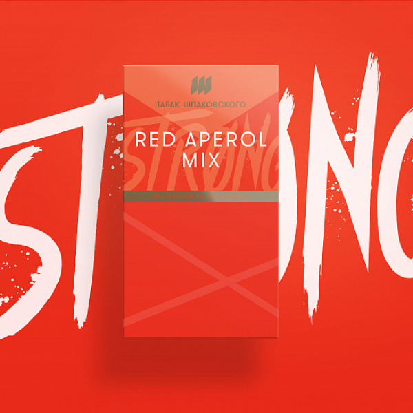Табак Шпаковского Strong Red Aperol mix (Красный Апероль) 40 гр в Донецке