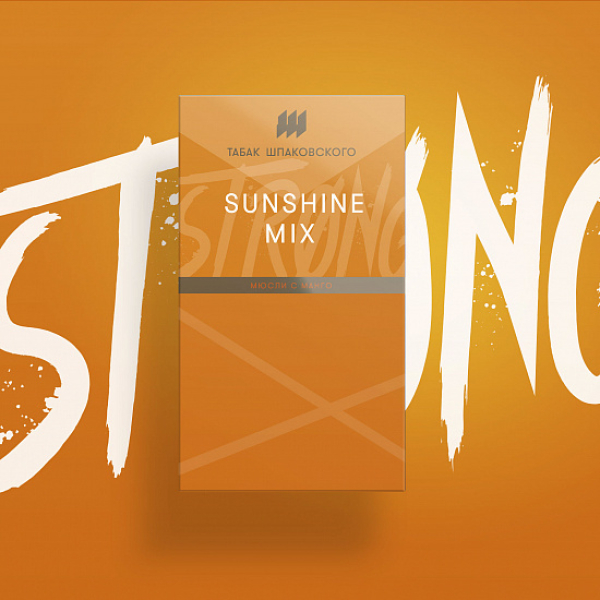 Табак Шпаковского Strong Sunshine MIx (Мюсли Манго) 40 гр в Донецке