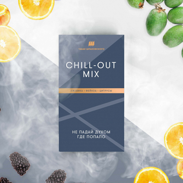 Табак Шпаковского Chill Out (Ежевика Фейхоа Цитрусы) 40 грамм в Донецке