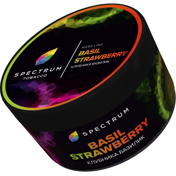 Табак Spectrum Hard BasilStrawberry 200 грамм в Донецке