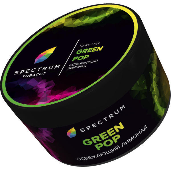 Табак Spectrum Hard GreenPop 200 грамм в Донецке