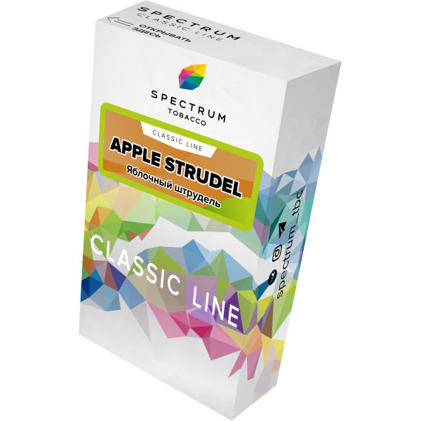Табак Spectrum Classic apple strudel 40 грамм в Донецке