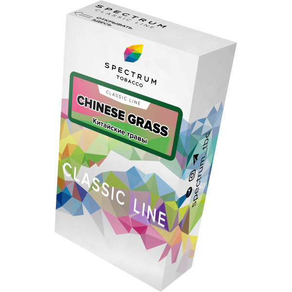 Табак Spectrum Classic chinese grass 40 грамм в Донецке