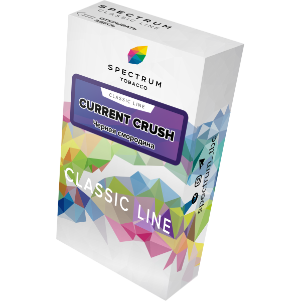 Табак Spectrum Classic current crush 40 грамм в Донецке