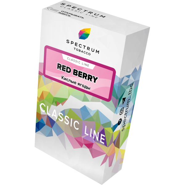 Табак Spectrum Classic red berry 40 грамм в Донецке