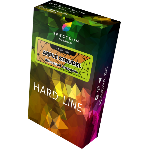 Табак Spectrum Hard apple strudel 40 грамм в Донецке
