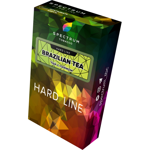 Табак Spectrum Hard brazilian tea 40 грамм в Донецке