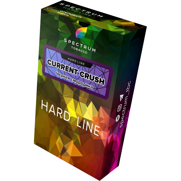 Табак Spectrum Hard current crush 40 грамм в Донецке