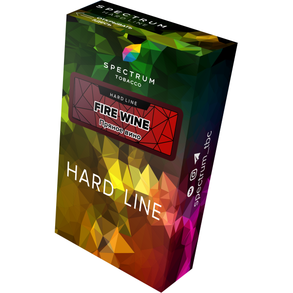 Табак Spectrum Hard fire wine 40 грамм в Донецке