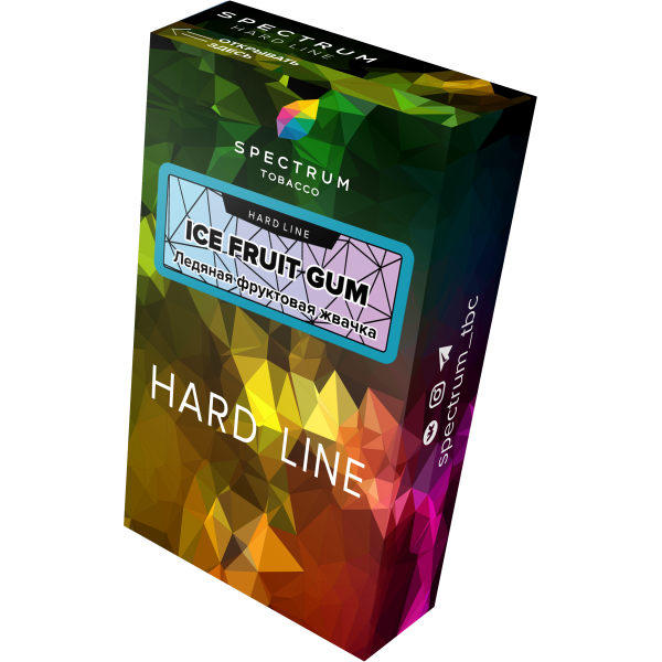Табак Spectrum Hard ice fruit gum 40 грамм в Донецке