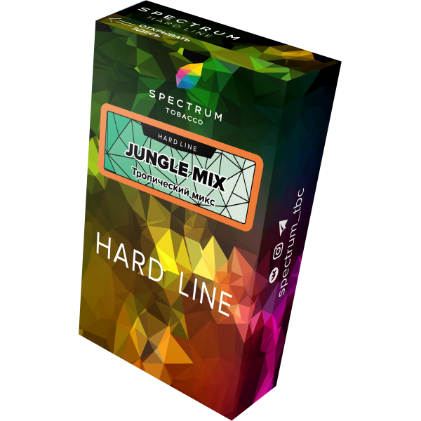 Табак Spectrum Hard jungle mix 40 грамм в Донецке