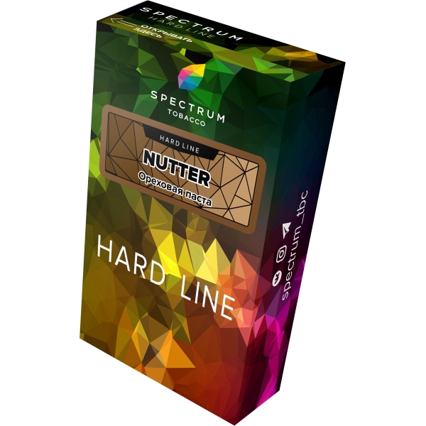 Табак Spectrum Hard nutter 40 грамм в Донецке