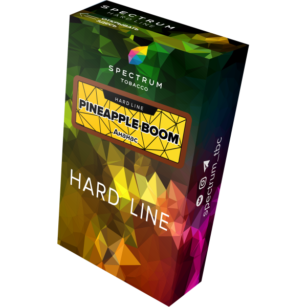 Табак Spectrum Hard pinapple boom 40 грамм в Донецке