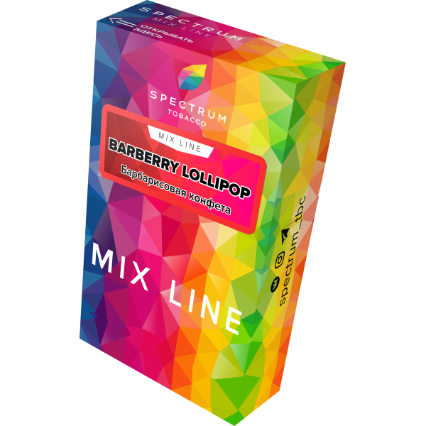 Табак Spectrum Mix Line Barberry Lollipop 40 грамм в Донецке