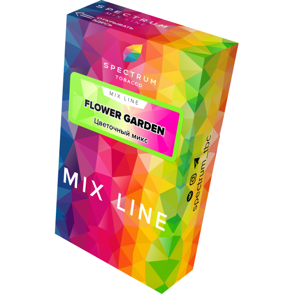 Табак Spectrum Mix Line Flower Garden 40 грамм в Донецке