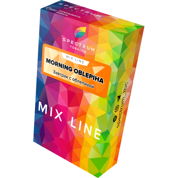 Табак Spectrum Mix Line Morning Oblepiha 40 грамм в Донецке