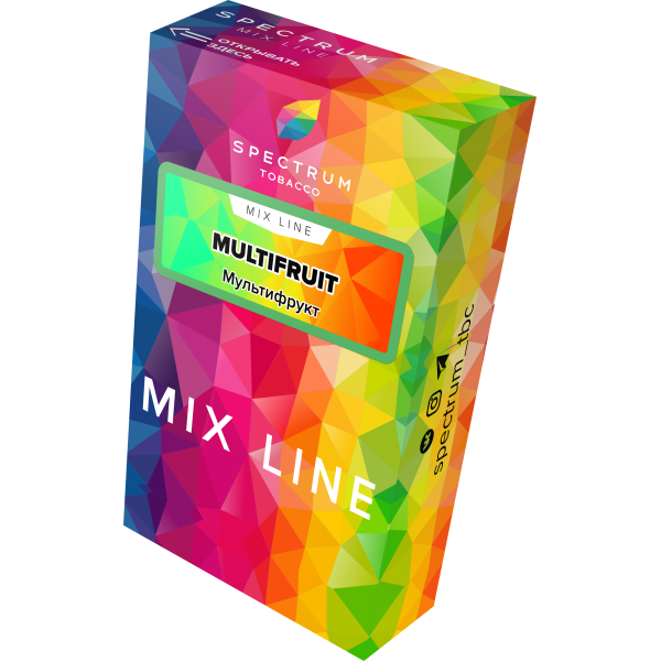 Табак Spectrum Mix Line Multifruit 40 грамм в Донецке