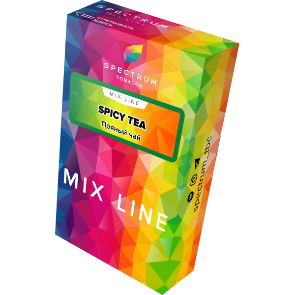 Табак Spectrum Mix Line Spicy Tea 40 грамм в Донецке