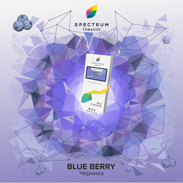Табак Spectrum Classic Blue Berry 100 грамм в Донецке
