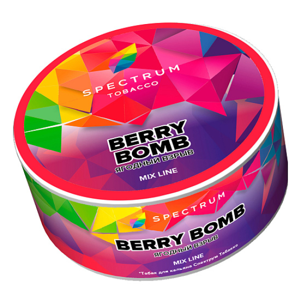 Табак Spectrum Mix Line Berry bomb (Ягодный взрыв) 25 гр в Донецке