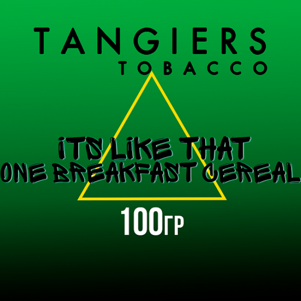 Табак Tangiers BIRQUIQ ITS LIKE THAT ONE BREAKFAST CEREAL 100 гр в Донецке