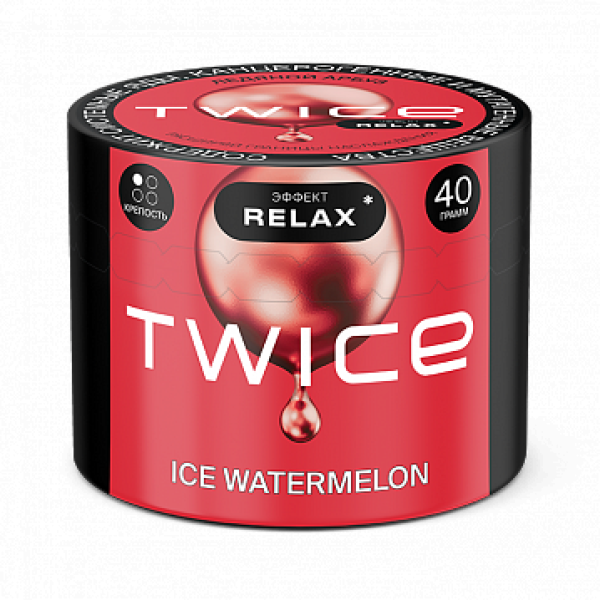 Табак TWICE Ice Watermelon (Ледяной арбуз) 40 гр в Донецке