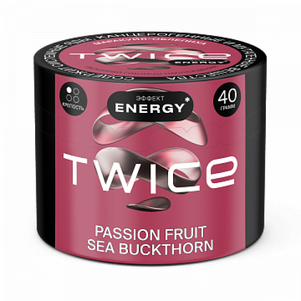 Табак TWICE Passion fruit Sea Buckthorn (Маракуйя Облепиха) 40 гр в Донецке