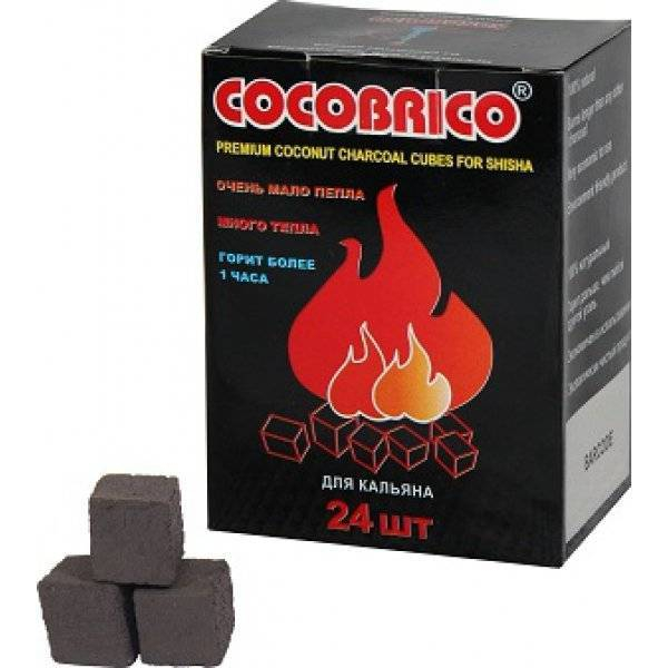 Уголь для кальяна CocoBrico 24 кубика в Донецке