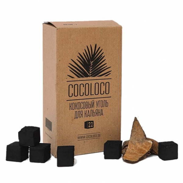 Кокосовый уголь Cocoloco 22мм в Донецке