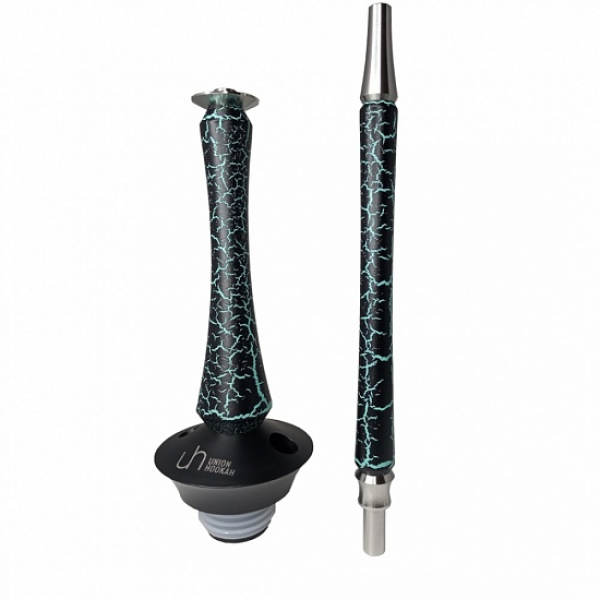 Кальян Union Hookah Sleek Кракле голубой в Донецке