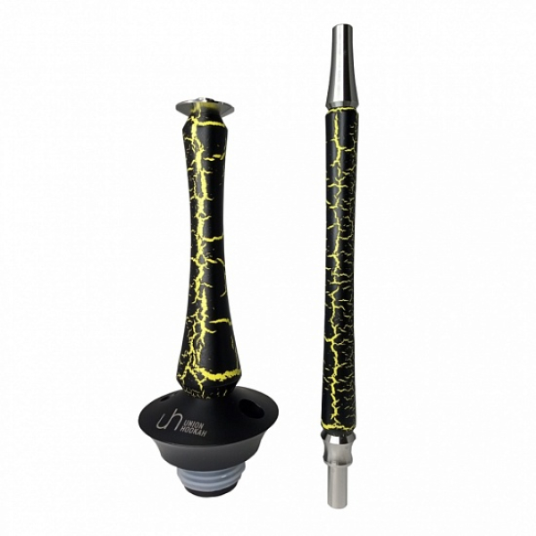 Кальян Union Hookah Sleek Кракле желтый в Донецке