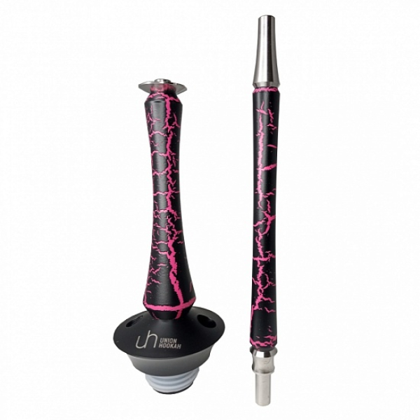 Кальян Union Hookah Sleek Кракле розовый в Донецке