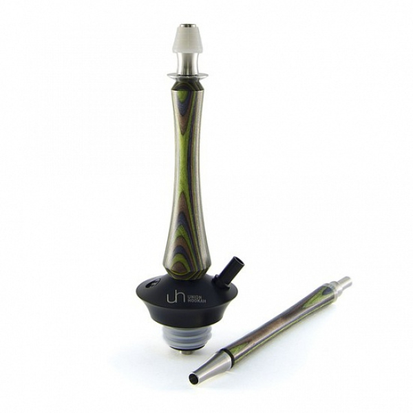 Кальян Union Hookah Sleek Ламинат зеленый в Донецке
