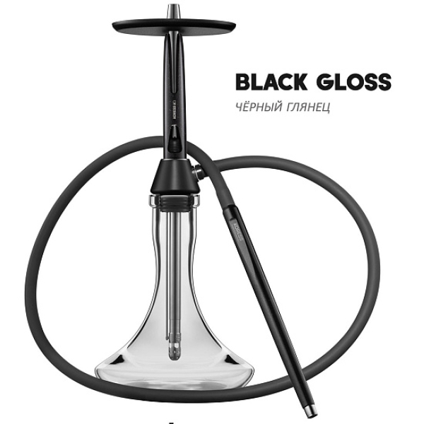Кальян Koress K3 Black Gloss (Черный, 48 см) в Донецке