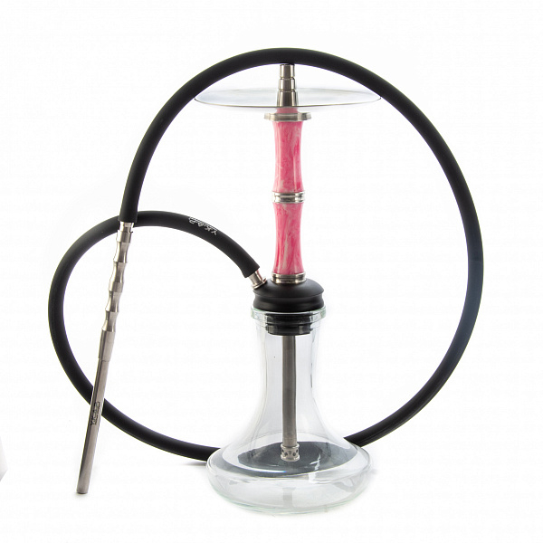 Кальян Y.K.A.P. Mini STR M3 (Розовый, 39 см) в Донецке