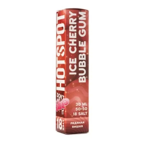 Жидкость HOTSPOT Chow Ice Cherry Bubble Gum 30 мл в Донецке