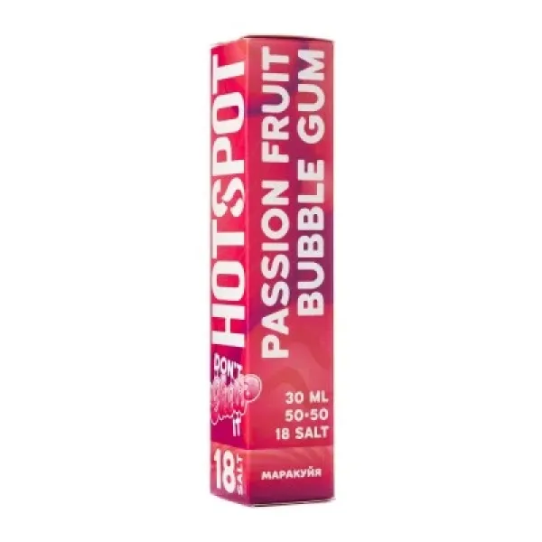 Жидкость HOTSPOT Chow Passion Fruit Bubble Gum 30 мл в Донецке