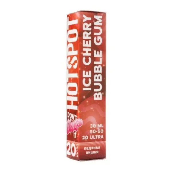 Жидкость HOTSPOT Chow Ultra Ice Cherry Bubble Gum 30 мл в Донецке