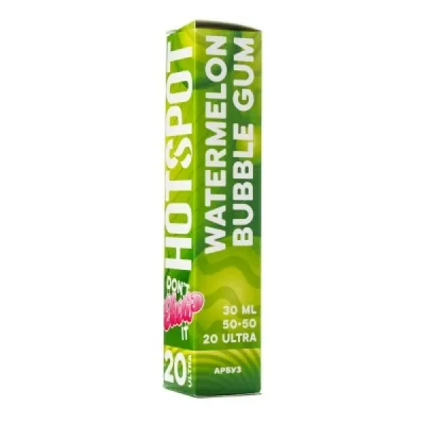 Жидкость HOTSPOT Chow Ultra Watermelon Bubble Gum 30 мл в Донецке