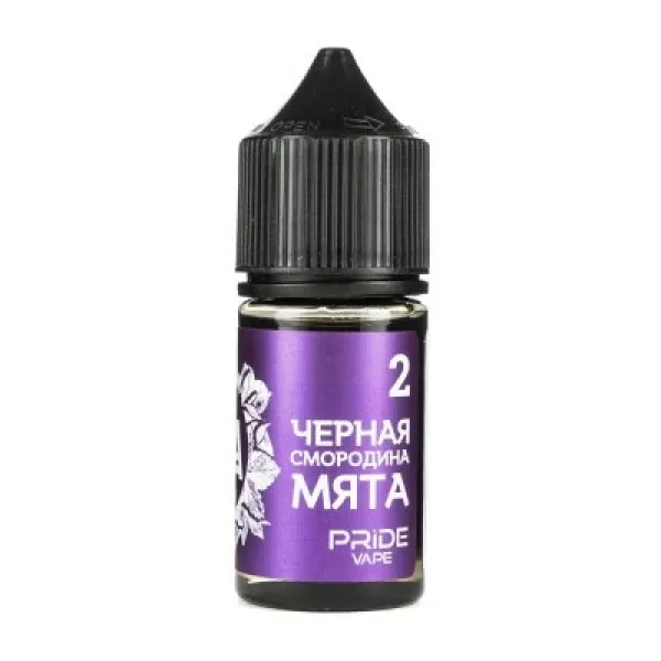 Жидкость Pride Vape Tea Salt Черная смородина мята 30 мл в Донецке