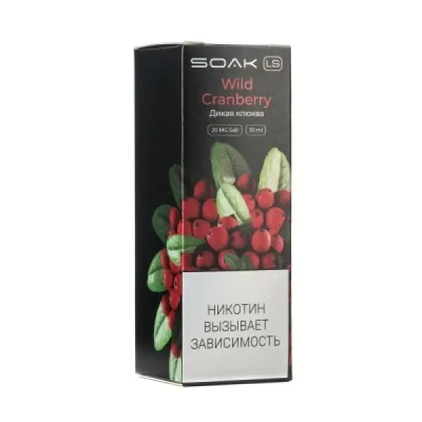 Жидкость SOAK LS Wild Cranberry 30 мл в Донецке