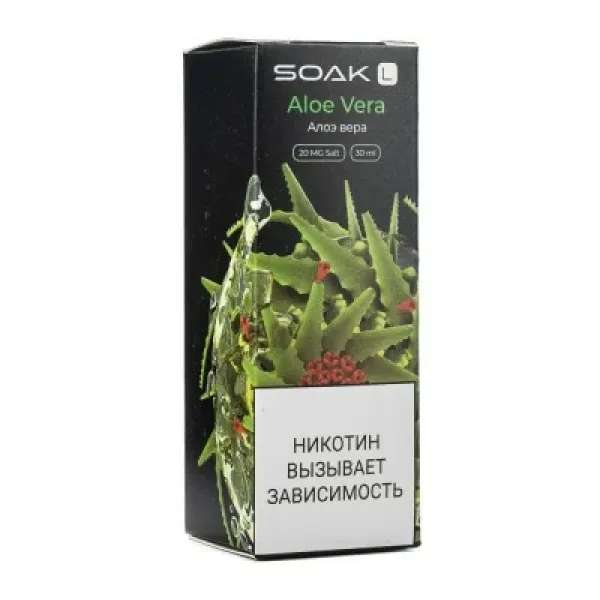 Жидкость SOAK L Aloe Vera 30 мл в Донецке