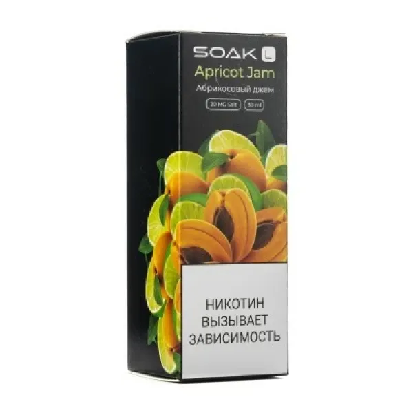 Жидкость SOAK L Apricot Jam 30 мл в Донецке