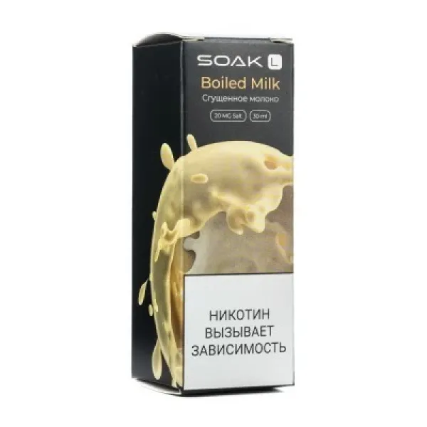 Жидкость SOAK L Boiled Milk 30 мл в Донецке