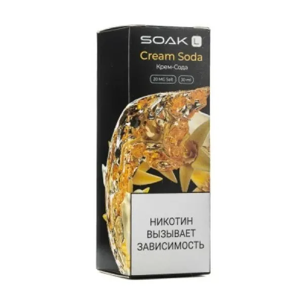 Жидкость SOAK L Cream Soda 30 мл в Донецке