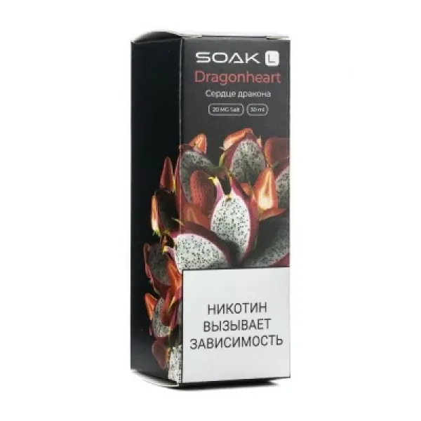 Жидкость SOAK L Dragonheart 30 мл в Донецке