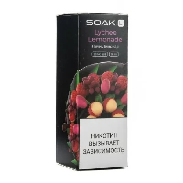 Жидкость SOAK L Lychee Lemonade 30 мл в Донецке