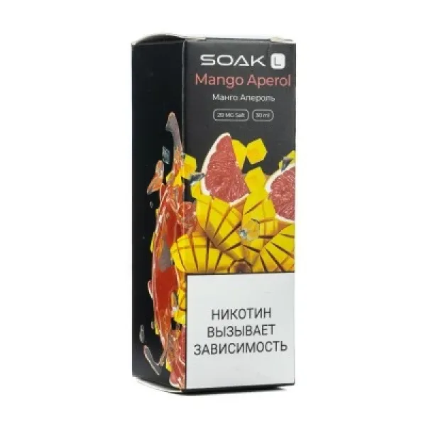 Жидкость SOAK L Mango Aperol 30 мл в Донецке