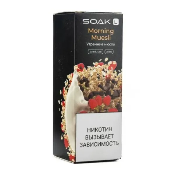 Жидкость SOAK L Morning Muesli 30 мл в Донецке