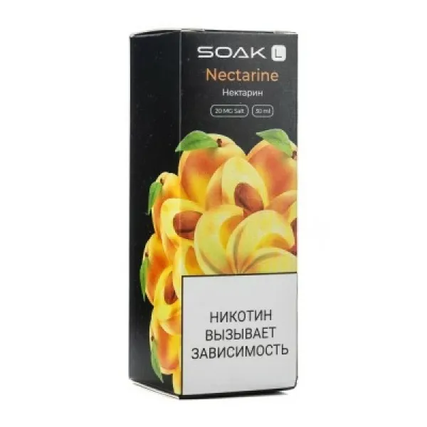 Жидкость SOAK L Nectarine 30 мл в Донецке